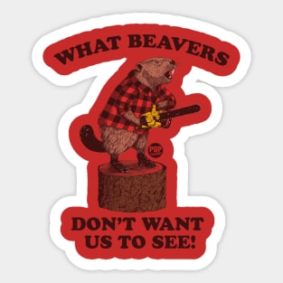 BEAVER Sticker